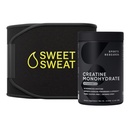 Sports Research Creature Monhydrate and Sweet Waist Trimmer - Czarny i żółty (Medium)