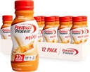 Premier Protein Shake MINI, Karmel, 22g Protein, 120 Calories, 1 g Sugar, 8.75fl oz, Opakowanie po 12