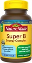 Super B Energy Complex, Suplement diety dla wsparcia funkcji komórek mózgu, 60 Softgelss,...