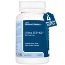 Ulepszenie życia Witamina D3 K2 2000iu Wspiera mięśnie i zdrowie mózgu - Suplement D3 K2 Pomaga w leczeniu immunologicznym i sercowo-naczyniowym - Made in USA (120 Kapsułki wegetariańskie)