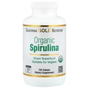 California Gold Nutrition Certified Organic Spirulina, USP weryfikowane, USDA Organic, Non-GMO, 500 mg, 720 Tabletki wegetariańskie