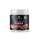 Ancient Nutrition Organic Fiber Proszek, Lemoniada malinowa, Fiber rozpuszczalny z Acacia & Konjac Root, Wspiera zdrowie pokarmowe, Zmniejsza Bloating, 6.5 oz