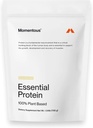 Momentous Esential Vegan Protein Powder - 20 g Białko na bazie roślin - NSF Certified, Glutent-Free, Non-GMO, 20 Sługi dla Esential codziennego użytku, Vanilla Chai