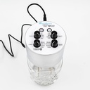 Zestaw Silver Generator Colloidalny AirMixPRO - zestaw 7-częściowy z płytami czystego srebra, miernik TDS, Ionizator wody, Torba podróżna (Opakowanie 1)