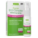Igennus Triple Vitamina B12 Complex 5000mcg, Liquid Sublingual Spray, 45 Słupki, Methylled Methylcobalamina, Adenosylcobalamina & Hydroxocobalamin, Wysoka wytrzymałość & Czystość, Naturalny aromat wiśniowy, Wegan