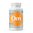 OM MUSZKA SUPERFOOD Relax Mushroom Kapsułki, 90 Hrabia, 30 Dni, Grzyby Reishi, Ashwagandha, GABA, L- Theanine, Magnez, Adaptogens for Stress Support (Wcześniej Gently Zen, Opakowania maja Vary)