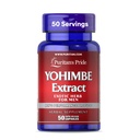 Puritan 's Pride Yohimbe Egzotyczny Herb dla mężczyzn 250 mg (odpowiednik 1000mg), Suplement diety, 50 Kapsułki szybkiego uwalniania
