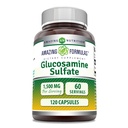 Amazing Supples Glukozaminy Suplement siarczanowy 124; 1500 Mg Per Serving Budapest 124; 120 Kapsułki 124; Non-GMO Budapest 124; Gluten- Free Supplement 124; Made in USA