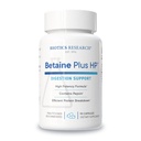 Biotics Research Betaine Plus HP - Wysoka potencja suplement kwasu solnego, Wspomaga funkcje pokarmowe 90 Kapsułki