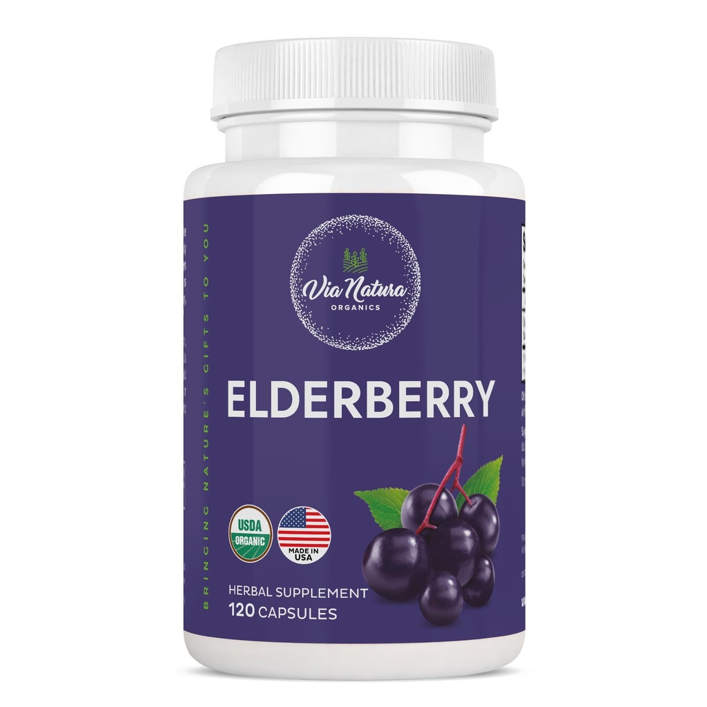 Kapsułki z jagodami 1000mg lub 124; Organiczny suplement ziołowy