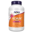Teraz suplementy żywności, ADAM ™ Multiwitamina mężczyzn z Saw Palmetto, Lycopene, kwas liponowy alfa i CoQ10, Plus Natural Resveratrol & Grape Seed Extract, 120 Tabletki