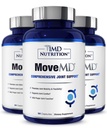 1MD Nutrition MoveMD - Joint Health Supplement - Doctor Formated Agregated 124; with Collagen, Astaxanthin, and More Agreement 124; (3- Pack)