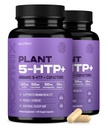 Nootrix Organic Plant 5 HTP + Supplement Employ124; Wspomaga pamięć, koncentrację mentalną, zdrowie i energię 124; Promuje zdrowe nastroje i funkcje mózgu 124; Witamina B6 & L Theanine 124; 240 Kapsułki