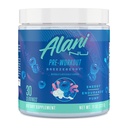 Alani Nu Pre Workout Proszek BREEZEBERRY, Amino Energy Boost, Suplement Endurance, Cukier wolny, 200mg kofeiny, L- Theanine, Beta- Alanine, L- Citruline, 30 Służenie