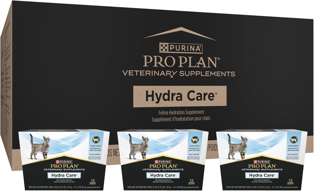 Purina Pro Plan suplementów weterynaryjnych Hydra Care Cat Supplements - (Opakowanie po 36) 3 oz. Kukurydza cukrowa