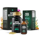 Super Recovery & Super Liver Bundle - Wszystkie naturalne Detox i naprawy wątroby
