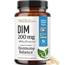 Suplement DIM 200 mg (120 Ct) do 124; Estrogen Balance for Women & Men do 124; Hormon Balance, Hormonal Acne Supplements, Menopauza, Przeciwutleniacz i PMS Wsparcie 124; Non-GMO, Wegan, Soy Free Supply 124; 4 Month Supply
