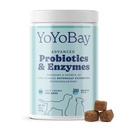 Probiotyki dla psów, Probiotyki psów i Enzymy trawienne, Pre & Probiotyczne ponad 1 Miliard CFU, dla Gut Health i Digestive Health, Równowaga drożdży, Wsparcie immunologiczne, 90 Soft Chews