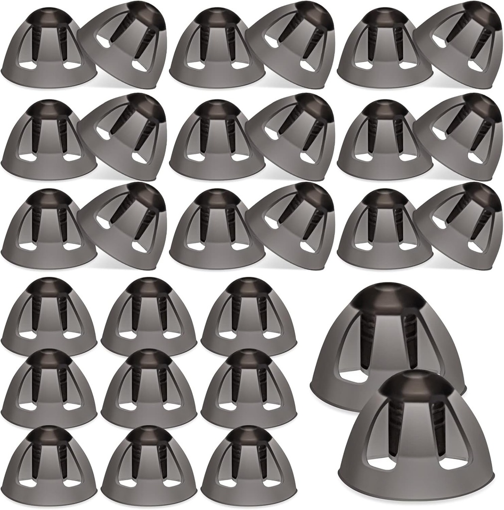 Geiserailie 30 szt. Pomoc słuchowa Domes 8mm Pomoc słuchowa Otwarta Kopuła Replacements średnie otwarte Akcesoria do pomocy słuchowej kompatybilne z GN Refound Aid Aid Ear Porady