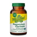 MegaFood Magnezu Glicynian 500mg - Chelated Magnezu Suplement - 60mg Magnezu elementarnego - Delikatnie na stomach - Wspiera normalny cykl uśpienia i zdrowa odpowiedź na stres - 120 Kapsułki 60 Służenie