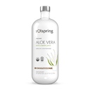 Solspring Biodynamic Organic Aloe Vera Juice with Lemon, 23.6 Fl. Oz. (700 ml), Niepasteryzowany, Certyfikowany USDA Organic, Regenerative, Non-GMO, Gluten Free, Soy Free, Dr. Mercola