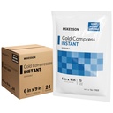 McKesson Instant Cold Packs 6 "x 9" [24 Pack] - Instant Ice Packs for Urazy jednorazowe, Ból Ulgi, Opuchlizna, Szprychy - Podróże Cold Compress for Sports, Pierwsza pomoc, Szczeniak