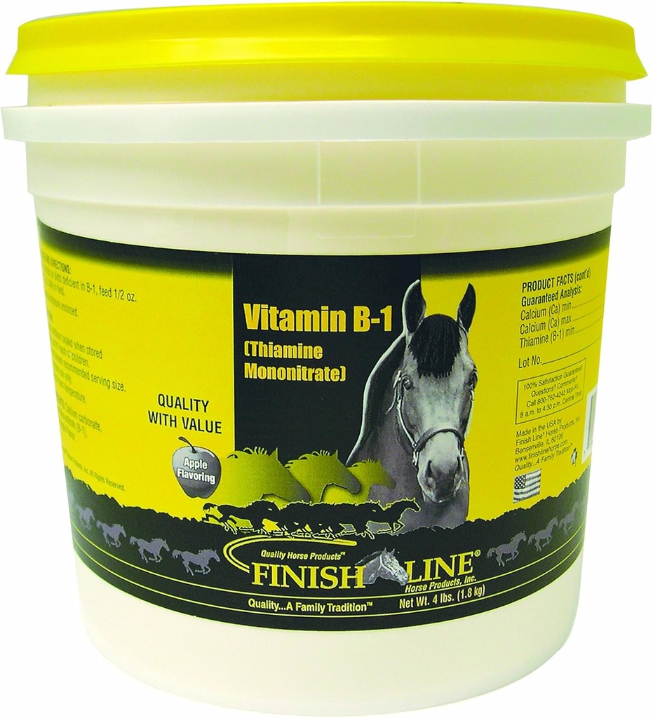 Wykończenie Linia Koń Produkty Witamina B1 Mieszanka