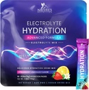 Electrolytes Hydration Pakiety - Keto Recovery Proszek z potasu, magnezu, sodu, cynku i witaminy C, Bez cukru, Hydration Electrolyte płynne mieszanki napoju, Wegan, Truskawki (16 Pack)