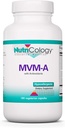 Nutricology MVMA Suplement - Multiwitamina dla mężczyzn i kobiet, z żelazem, Witaminy dzienne, dla dorosłych, Wysoka potencja, Biodostępność, Kapsułki wegetariańskie - 180