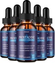 Prostadine, Pothent Prostate Support Liquid Drops, Wysokowymiarowa Prostadine dla ogólnego Prostate Wellness, Easy- to- Use Dropper Form (5 opakowań)