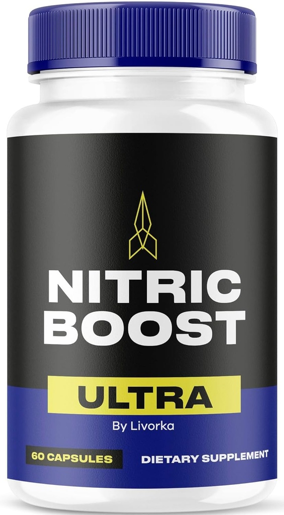 1 opakowanie - NitricBoost Ultra kapsułki, NitricBoost Ultra Advanced Formuła, 60 kapsułek na 1 miesiąc