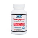 AspAT Enzymy Serrapeptaza 130 000 SPU - 60 Kapsułki wegetariańskie - Premium Naturalne enzymy układowe - Oporna na działanie kwasu serrapeptazy
