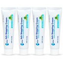 (4 Pack) Globe Extra Siła Itch Stopping Anti- Itch Cream 1.5 Oz z blokadą histaminową, HCl difenhydraminy Topical analgesic & Cynk Acetate Skin Protectant for Relief from Most Outdoor Itches