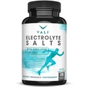VALI Electrolyte Salts Rapid Oral Rehydration Replacement Pills. Supplement proszku odżywczego, Recovery & Relief Fast. Fluid zdrowia Essentials. Keto Salt Mineral Tablets. kapsułki