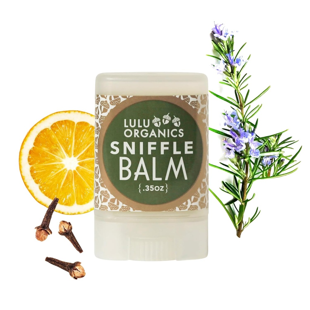 Sniffle Balm Stick Oil Resistance Oil, Esential Oils Miesza się do zatorów, kaszel & Pielęgnacja skóry, Sniffle Stopper, Chats Rub for Congestion And Nose Balm - (Thieves Oil Scent 0.35 Oz)