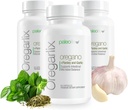 Premium Oregarlix. Gut Health Supplement. Microbial Balance with Premium Prebiotics - Pomoc Keep Good Bacteria Zdrowe i Rosnące - 100% Natural (3- Pack)