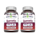 Amazing Supples Quercetin 500mg Veggie Supples Supplement Equipment 124; Non-GMO Equipment 124; Gluten Free Equipment 124; Supports Total Health & Well Being (120 Count Equipment 124; 2 Pack)