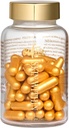 Skóra wewnątrz włosów skóry i paznokci Kolagen Naturalny suplement diety z witaminą C i marine Kolagen, 30 Day Supply, 60 Kapsułki
