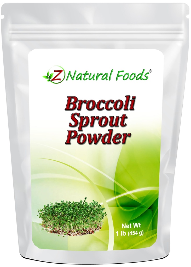 Brokuły Proch - Wszystkie naturalne przeciwutleniacze, witamina i suplement diety mineralnej - Wymieszać w Smoothies, Shakes, & Przepisy - Surowy, Wegan, Gluten Free, Nie GMO - Luzem 1 lb Rozmiar