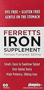 Ferretts Tablets # 60 (106 mg) 2 opakowania