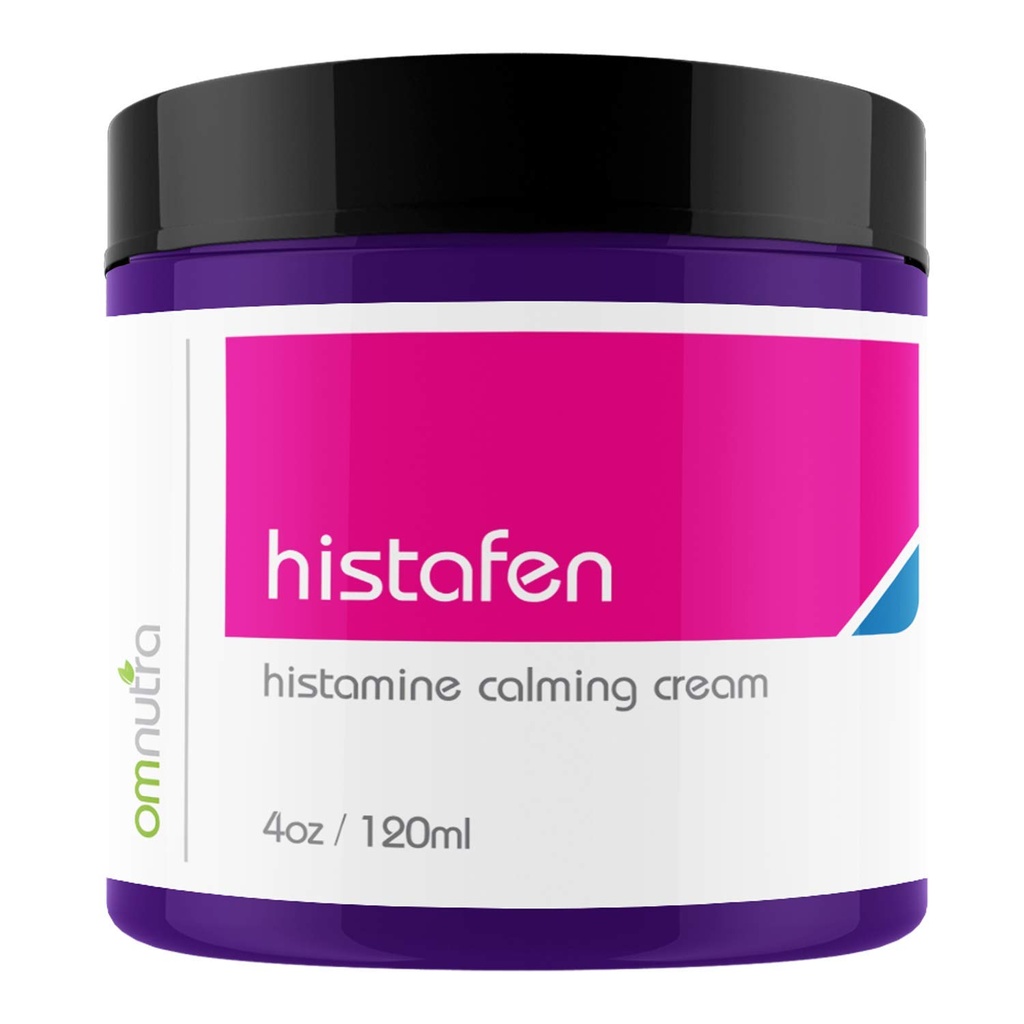 Histafen Antyhistaminowy Itch Calming Cream - 4oz Anti Itch Cream Extra Siła intensywne leczenie Exema olejku kremy dla dorosłych i dzieci z zespołem aktywacji niskotlenowej diaminy Dao Enzym Mast Cell