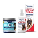 Vetericyn All- in 1 Multifunctional Senior Dog Supplement with Glucozamine and Vetericyn Plus Hot Spot Spray
