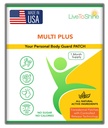 Live To Shine Multi Plus Topical Patch - USA Made - 30 Days Supply dla kobiet i mężczyzn z