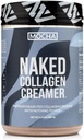 Nagi Kolagen Mocha Coffee Creamer - Kolagen Creamer For Coffee - Darmowy, Gluten- Free GMO- Wsparcie włosów, skóry i paznokci - 40 Służenie
