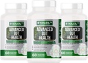 B 'Soleil ™ Pack of 3 Advanced Gut Health Probiotics - Pre, Pro & Post Biotics - Naturalne wsparcie żołądkowo-jelitowe - Gluten Free, Vegan & Non-GMO - 25 Billion CFU - 60 kapsułek w każdym opakowaniu
