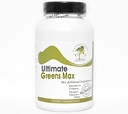 Ultimate Greens Max - Kelp Bladderwrack Dulse Clubmoss Irish Moss Gentian ~ 90 Kapsułki - No Additives ~ Suplementy Naturetition