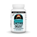 Źródło Naturals Lactase Digest, dla Laktozy Nietolerancja * - 180 Kapsułki