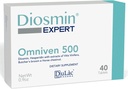 Dulàc - Omniven 500- 40 Tablets Diosmin, Horse Chestnut Extract, Butchers Broom, Hesperidin. Suplement diety, Made in Italy