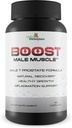 Boost Mężczyzna - Maksymalna siła Prostate Support for Men - Promowanie Full Bladder Empting Day & Night - Wsparcie Ulepszony przepływ krwi z zielonej herbaty - Men 's Prostate Health Supplement - Wsparcie moczu