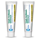 Globe Triple Antibiotic First Aid Maintment, 1 oz (2- Pack) Pierwsza pomoc Antibiotic Ointment, 24- godzinna ochrona przed zakażeniem, leczenie rany dla drobnych łusek, oparzenia i cięcia